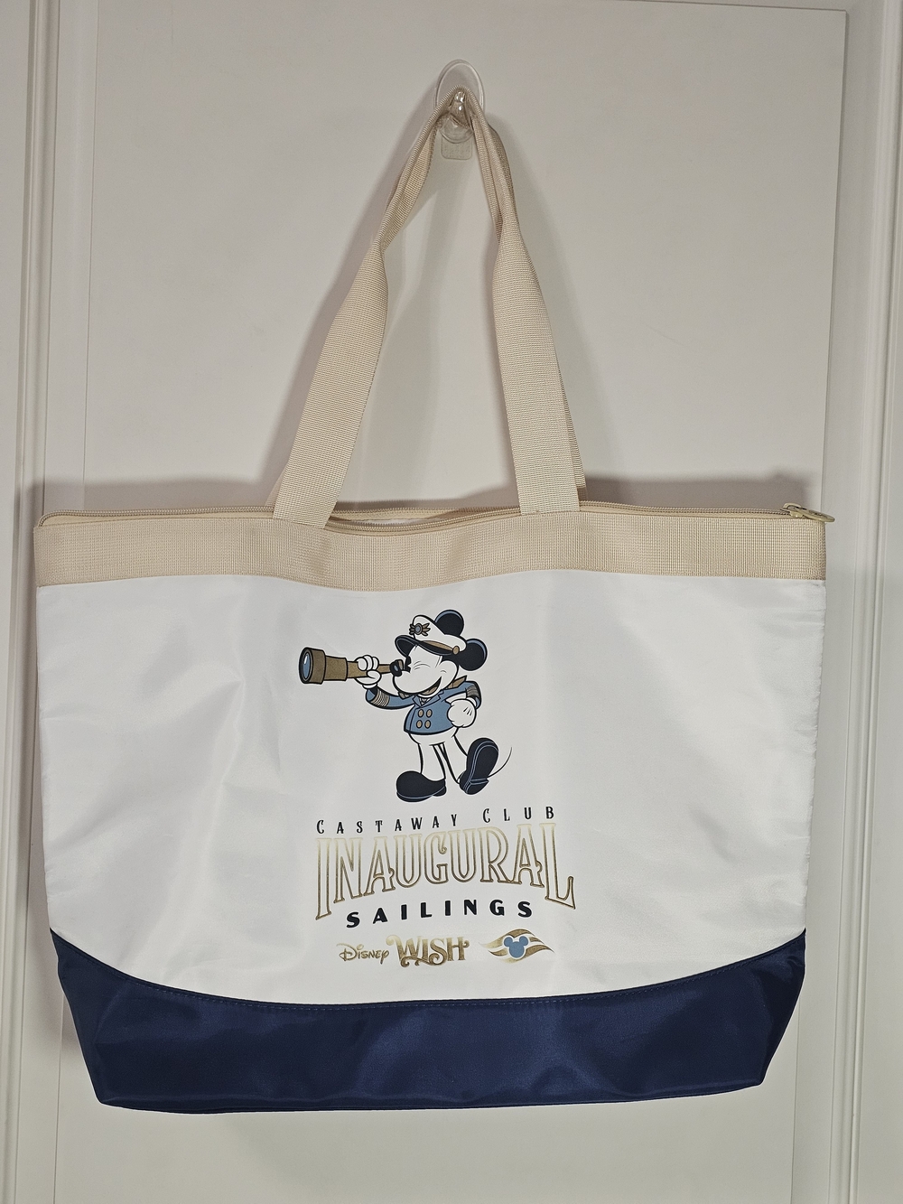 Disney Wish Castaway Club Inaugural Sailings Captain Mickey Tote